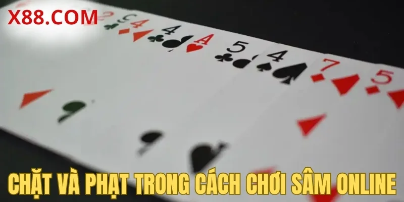 Chặt và phạt trong cách chơi Sâm online