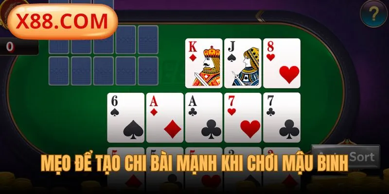 Quy tắc xếp thắng lớn khi chơi Mậu Binh online