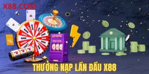 Thưởng Nạp Lần Đầu X88: Bùng Nổ Vốn Cược Với 8888k (ND88)
